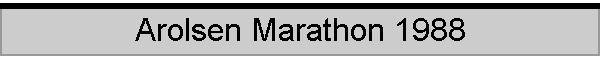 Arolsen Marathon 1988